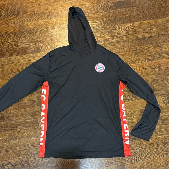 adidas Other - Black and Red FC Bayern Hoodie